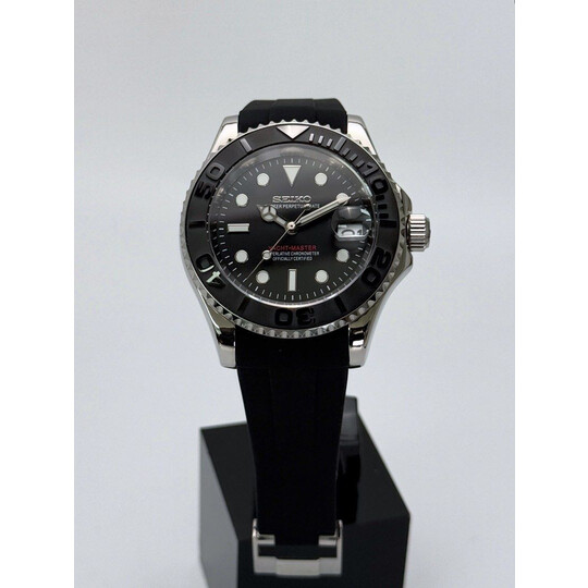 Custom Seiko Mod • Silver Yachtmaster V3 • 40mm